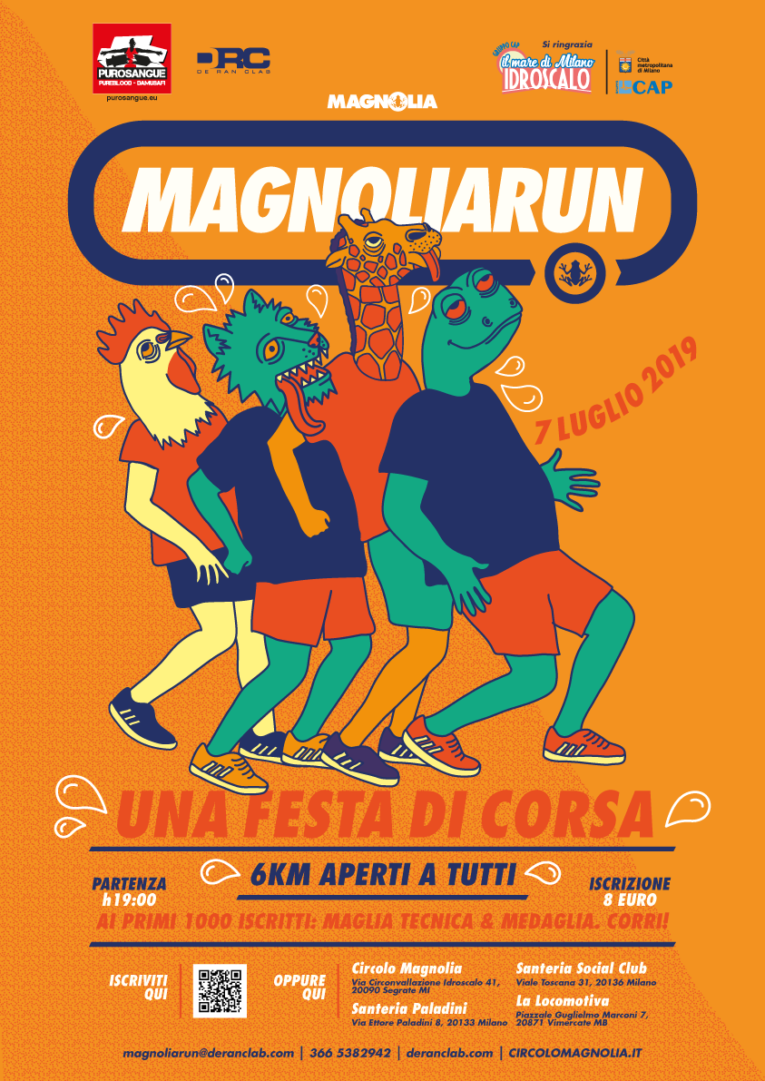 Magnolia Run Una Festa di Corsa Purosangue Athletics Club Squadra