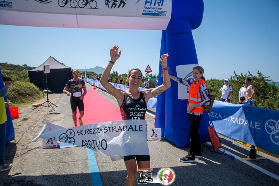 Triathlon Sprint di Sabaudia: Casciotti sul podio!